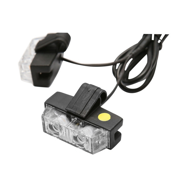 Set 8 stroboscoape cu 2 LED-uri, lumina galbena 12V [2]