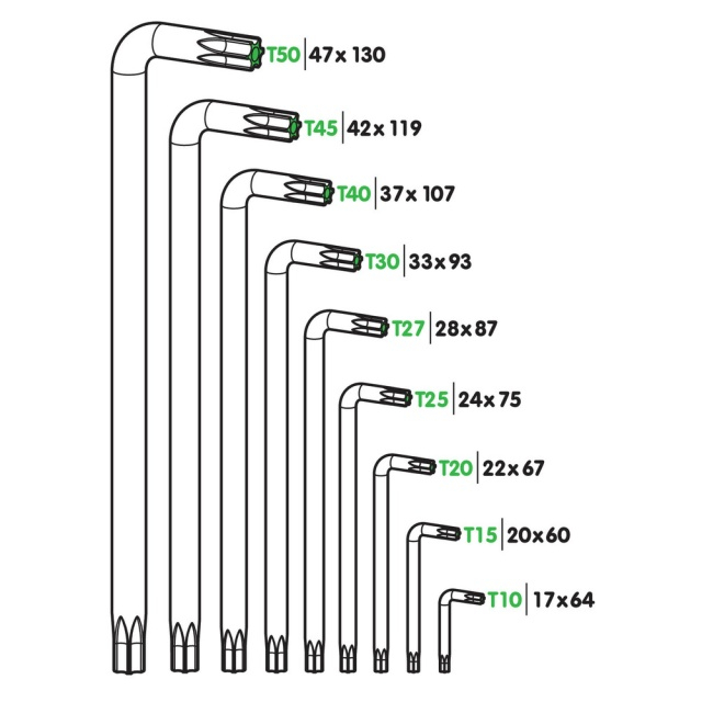 Set 9 chei torx [3]