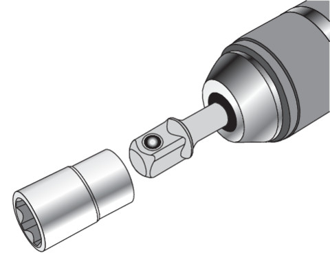 Set adaptoare 1/4'', 3/8'', 1/2'' [2]