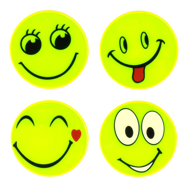 Set autocolante fluorescente SMILE [1]