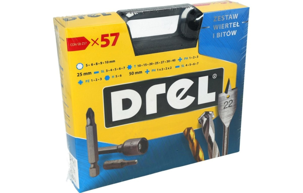 Set burghiu și biți  57 buc. [2]