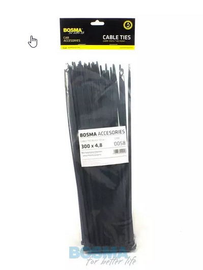 Set Coliere plastic 4,8x250mm 100 buc [1]