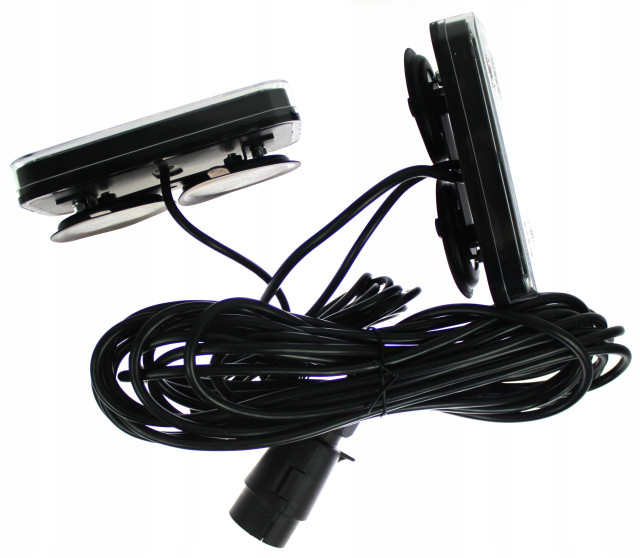Set Lămpi spate combinate magnetice, 3 funcții, 12-24V, cablu 7,5 m [3]
