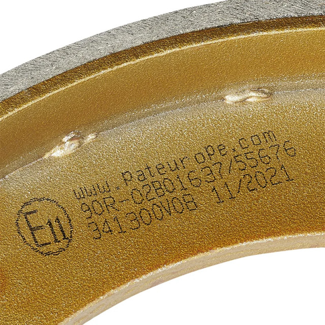Set Saboti frana , trailer Peitz R234-76 230x40mm [6]