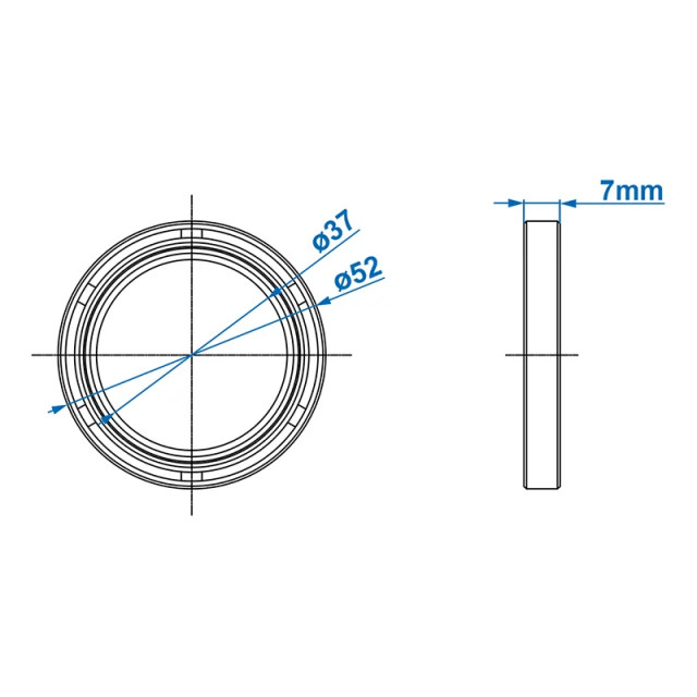 Simering 40x52x7mm [6]