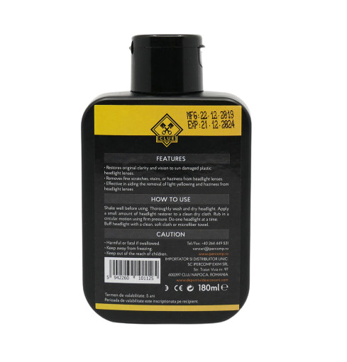 Solutie polish faruri 180 ml CLUE [2]