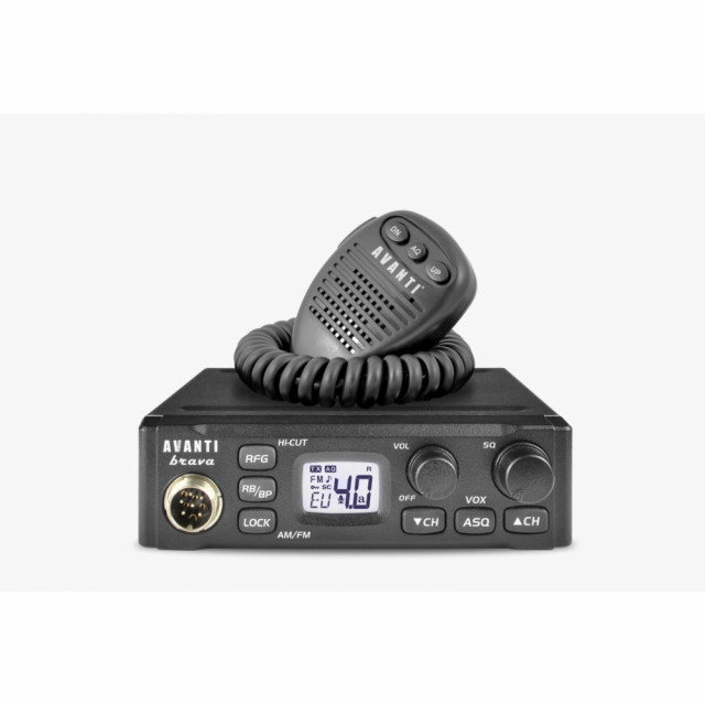 Statie radio CB AVANTI Brava, 12/24V [1]