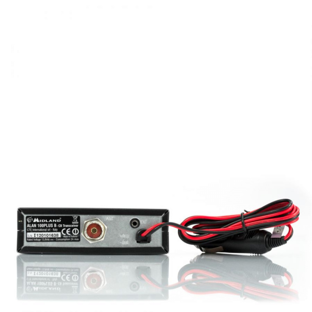 Statie radio CB Midland Alan 100 Plus B, 40 canale AM/FM, Squelch digital [3]