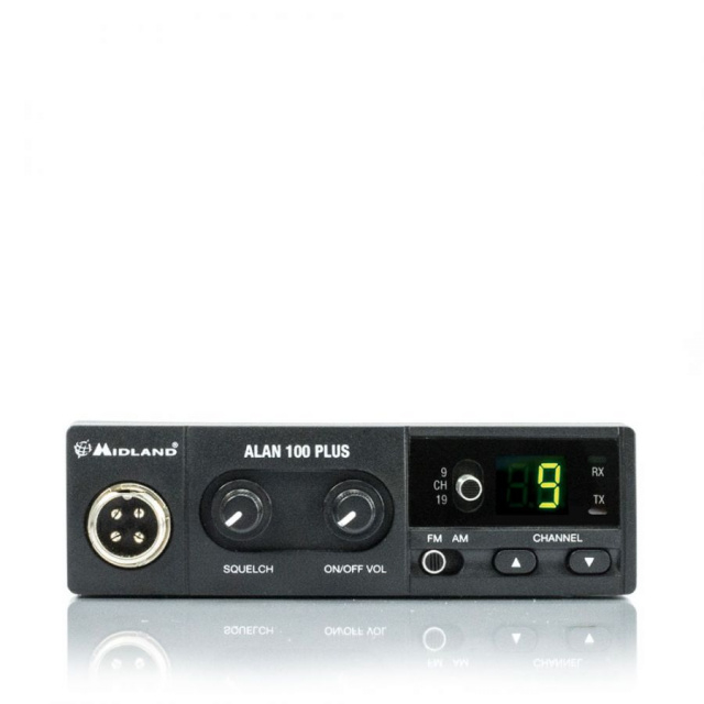 Statie radio CB Midland Alan 100 Plus B, 40 canale AM/FM, Squelch digital [2]