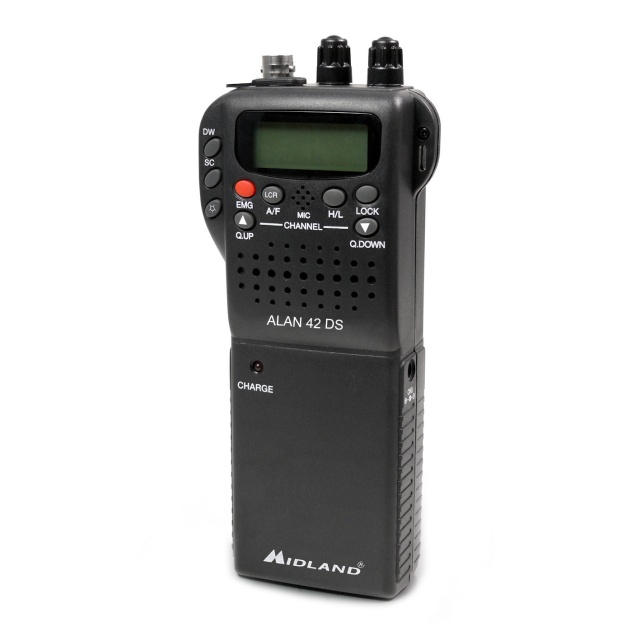 Statie radio CB portabila Midland Alan 42 DS cu Squelch Automat Digital Cod C1267 [2]