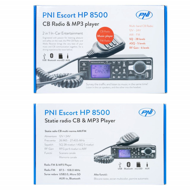 Statie radio CB si MP3 player PNI Escort HP 8500 ASQ [7]