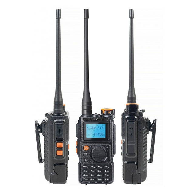 Statie radio portabila VHF/UHF PNI P16UV, 999 canale, dual band TX si 6 benzi RX, transmisie VOX, Scan, Radio FM, canale meteo, Li-Ion 2600 mAh [3]