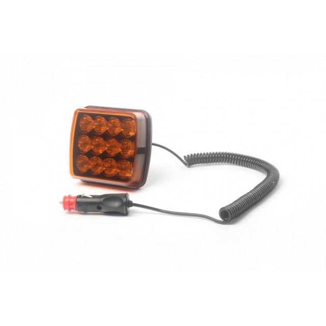 Stroboscop 12 led-uri, fixare cu magnet [2]