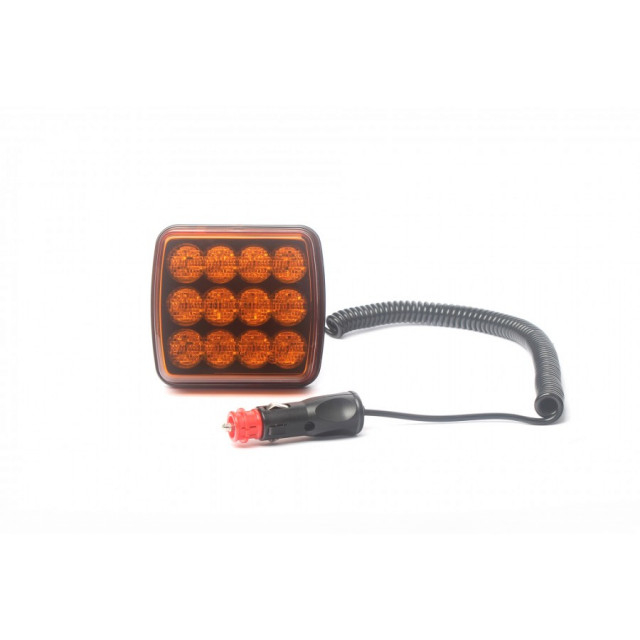Stroboscop 12 led-uri, fixare cu magnet [1]