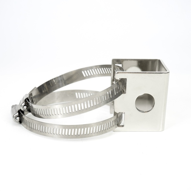 Suport metalic PNI SPA125, cu brida metalica, pentru montaj antena pe bara transversala [4]