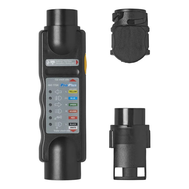 Tester de prize de remorca 7 Pini 12V cu 2 adaptoare [4]