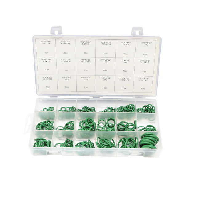 Trusa O-ring pentru clima 270 piese culoare verde [2]