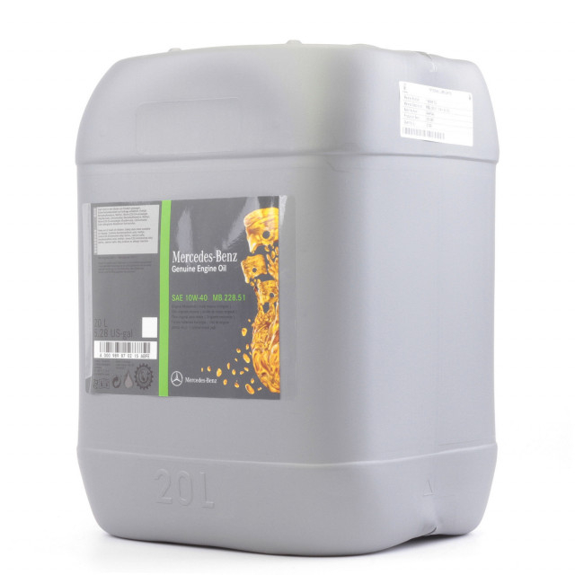Ulei motor Mercedes 10W40 LE (MB 228.51) 20L [2]