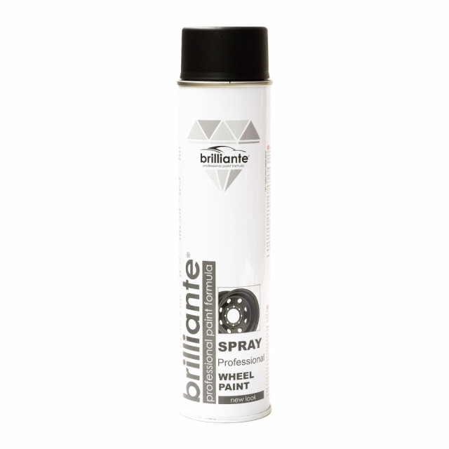 Vopsea spray jante, negru lucios 600ml [1]