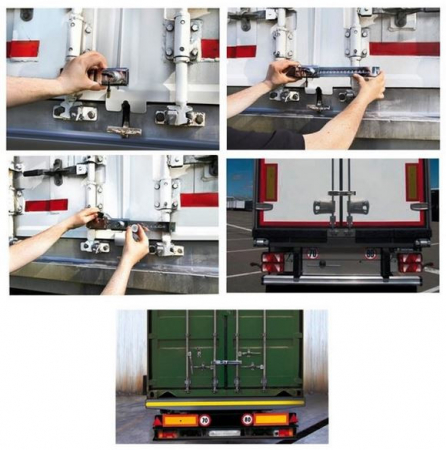 Antifurt din Otel pentru Usi Spate Remorca Camion [1]