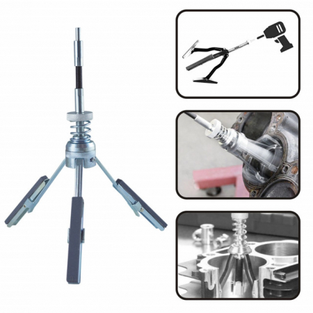 Trusa Scule-Unelte-Accesorii Service - Aparat pentru slefuit cilindrii de frana - 3 brate 4"