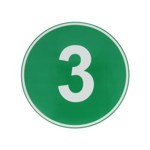 Placute/Autocolante ADR - Autocolant camion EURO 3