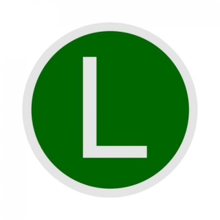 ADR - Autocolant camion litera L 16cm