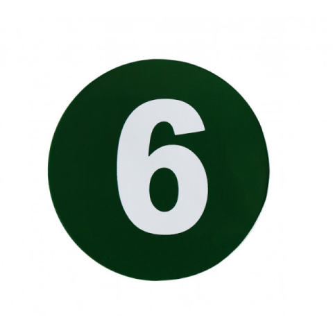 Placute/Autocolante ADR - Autocolant „EURO 6” 220 mm