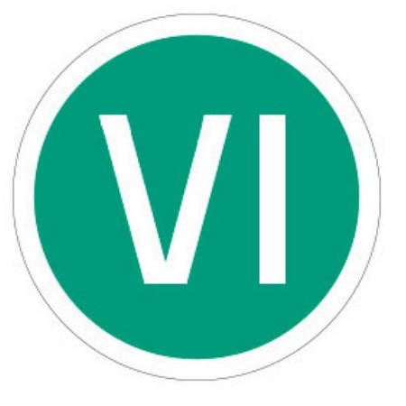 ADR - Autocolant „EURO VI”   220mm
