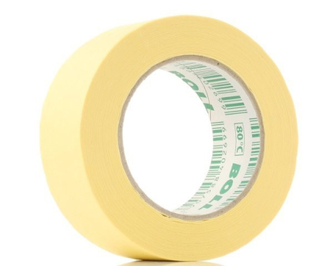 Tinichigerie - Vopsitorie - Banda de mascare 80°C 50mm x 50m