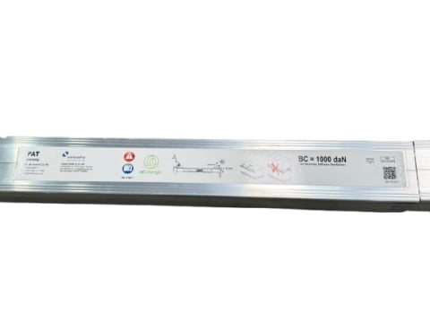 Bara fixare telescopica aluminiu 2400-2520 mm 1000daN [4]