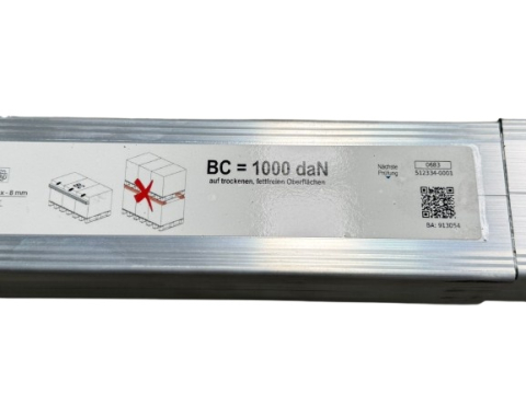 Bara fixare telescopica aluminiu 2400-2520 mm 1000daN [1]