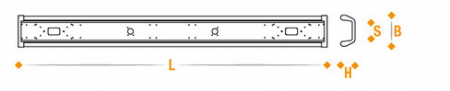 Bara metal cu capete de plastic 1800mm [3]