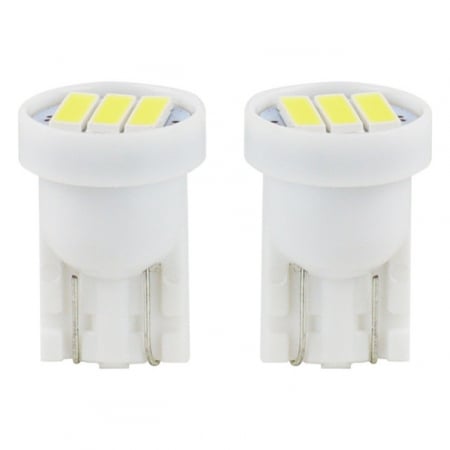 Becuri Pozitie - Bec de pozitie tip LED , T10 W2.1x9.5 W5W, 12V , 3 SMD 7020, culoare alb ,  set 2 buc