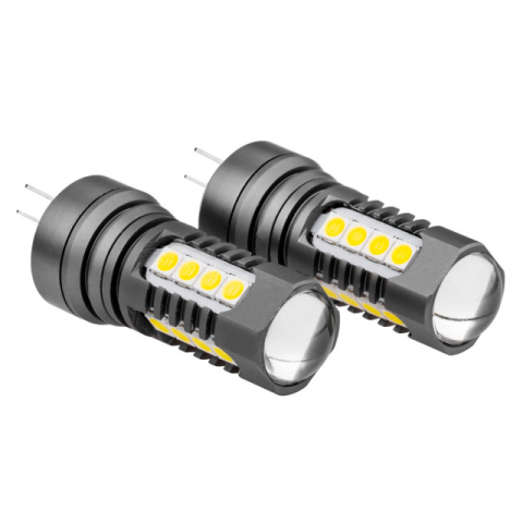 Becuri 12V - Bec LED Canbus 3030 18SMD HP24W alb 12V/24V,  set 2 buc