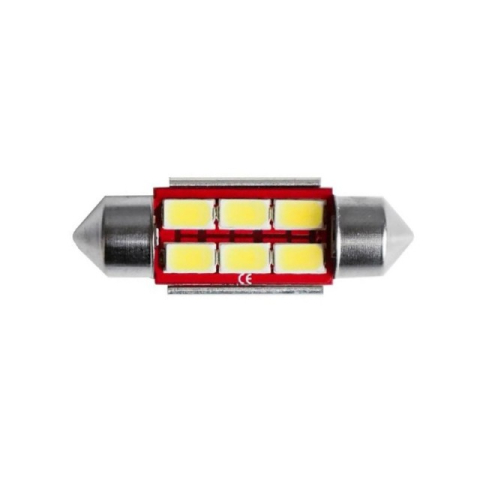 Becuri 12V - Bec led sofit 12V SV8.5-8 11x36mm
