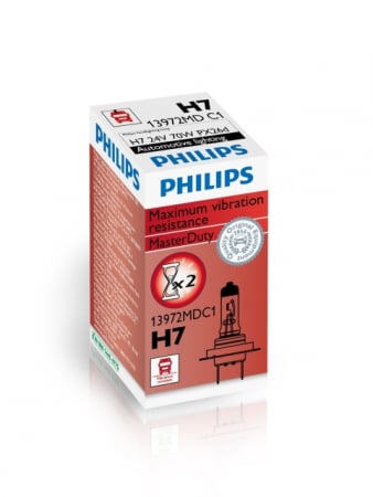 Becuri Far - Bec Philips H7 MasterDuty 24V 70W PX26d C1