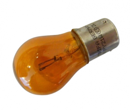 Iluminare Auto - Bec semnalizare 12V 21W BAU15s PY21W galben