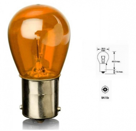 Becuri Tip "Para" - Bec semnalizare 24V 21W BA15s PY21W