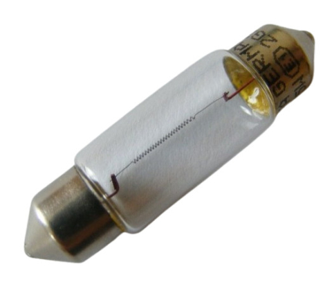 Becuri 24V - Bec sofit 24V 5W C5W