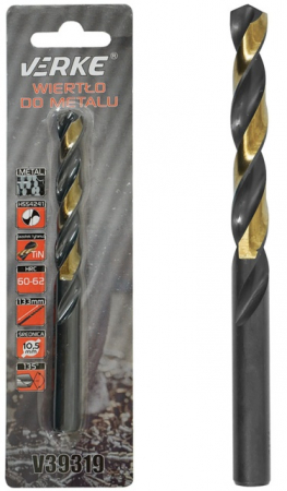 Diverse - Burghiu metal HSS cu acoperire din titan 10,5mm