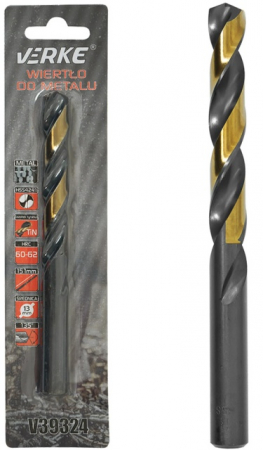 Diverse - Burghiu metal HSS cu acoperire din titan 13mm