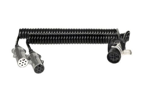 Iluminare & Electrica - Cablu adaptor 2x7 (24N+24S) / 15/24V 4,5 metri