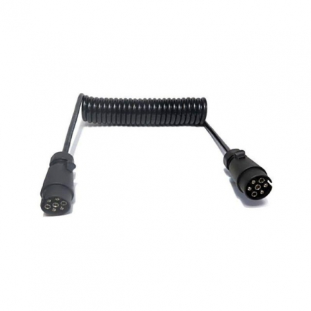 Electrice Auto - Cablu spiralat tip mama 7 pini 5m