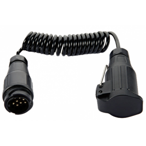 Electrice Auto - Cablu spiralat prelungitor 13 pini - 8 fire