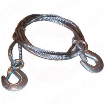 Platforme Auto - Tractare - Cablu tractare metal Ø6mm 3T 3m