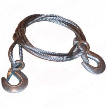 Platforme Auto - Tractare - Cablu tractare metal Ø8mm 3T 4m