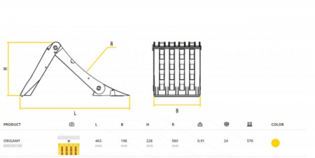Cala blocare roata, pliabila - E53 (roti R22,5) - cu insertie metalica [3]