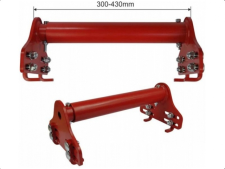 Platforme Auto - Tractare - Cala platforma, reglabila, RAL-3000 L-300 x 430mm