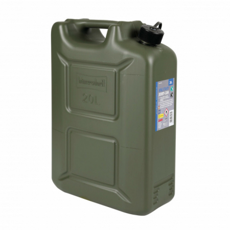 Canistră Combustibil Tip Militar din Plastic 20L – Rezistentă, Etanșă și Ușor de Transportat [1]